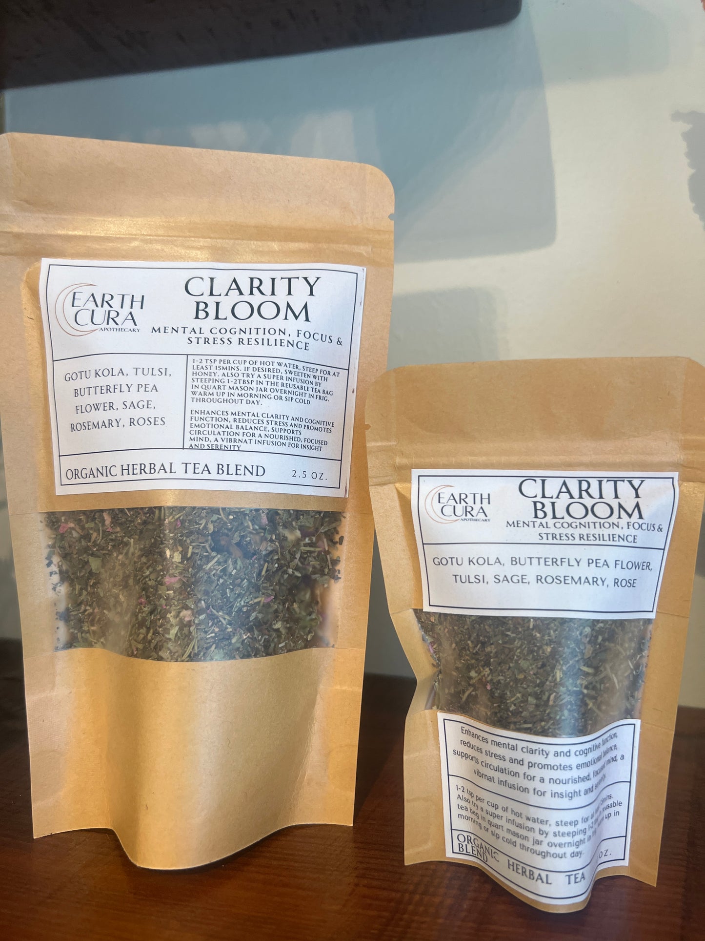 CLARITY BLOOM - Mental Cognition, Focus & Stress Resilience