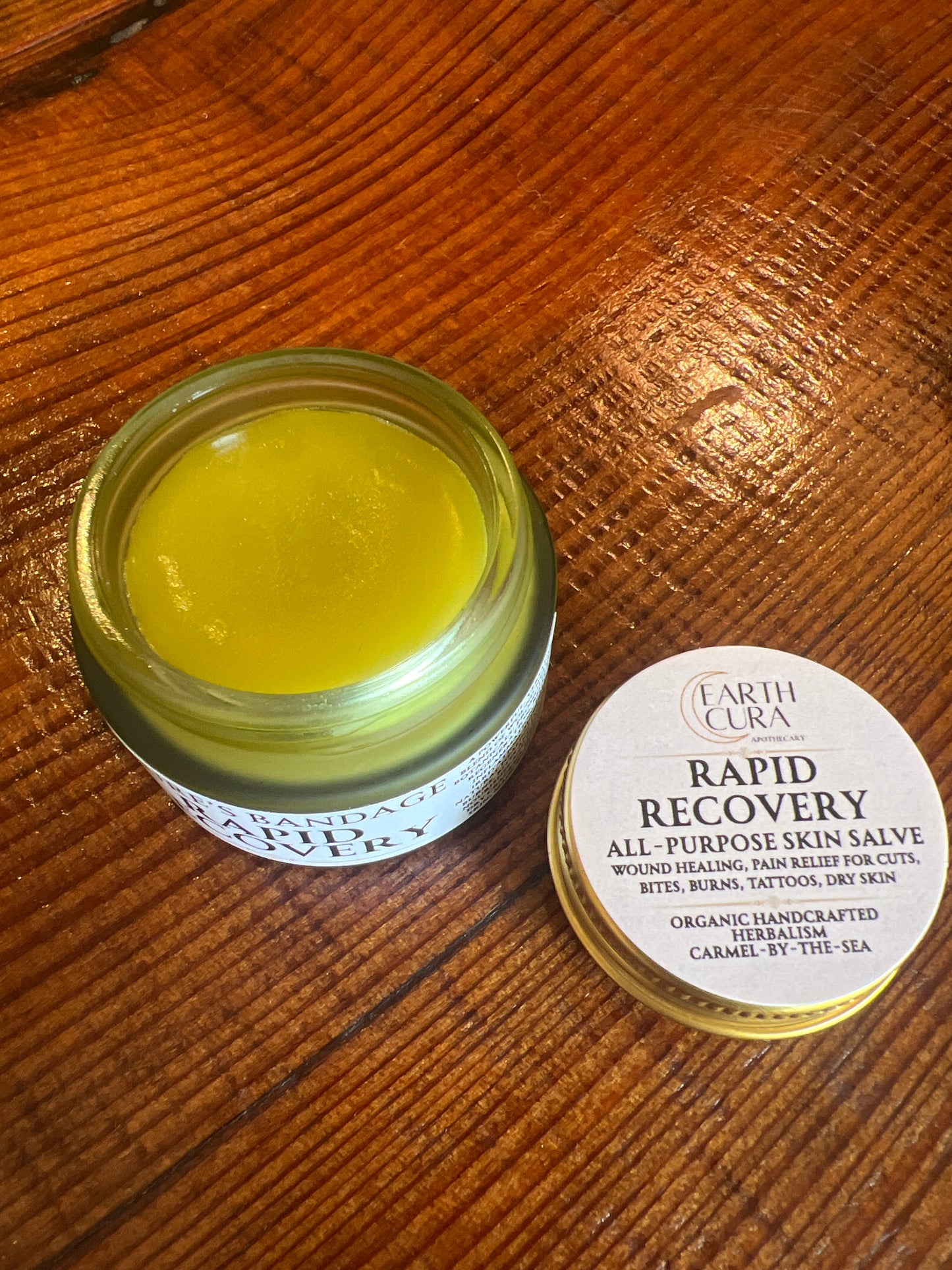 RAPID RECOVERY- HEAL THY SKIN SALVE - Botanical Infused Oils -Eczema, Psoriasis, Rashes, Dry Skin, Tattoo Balm