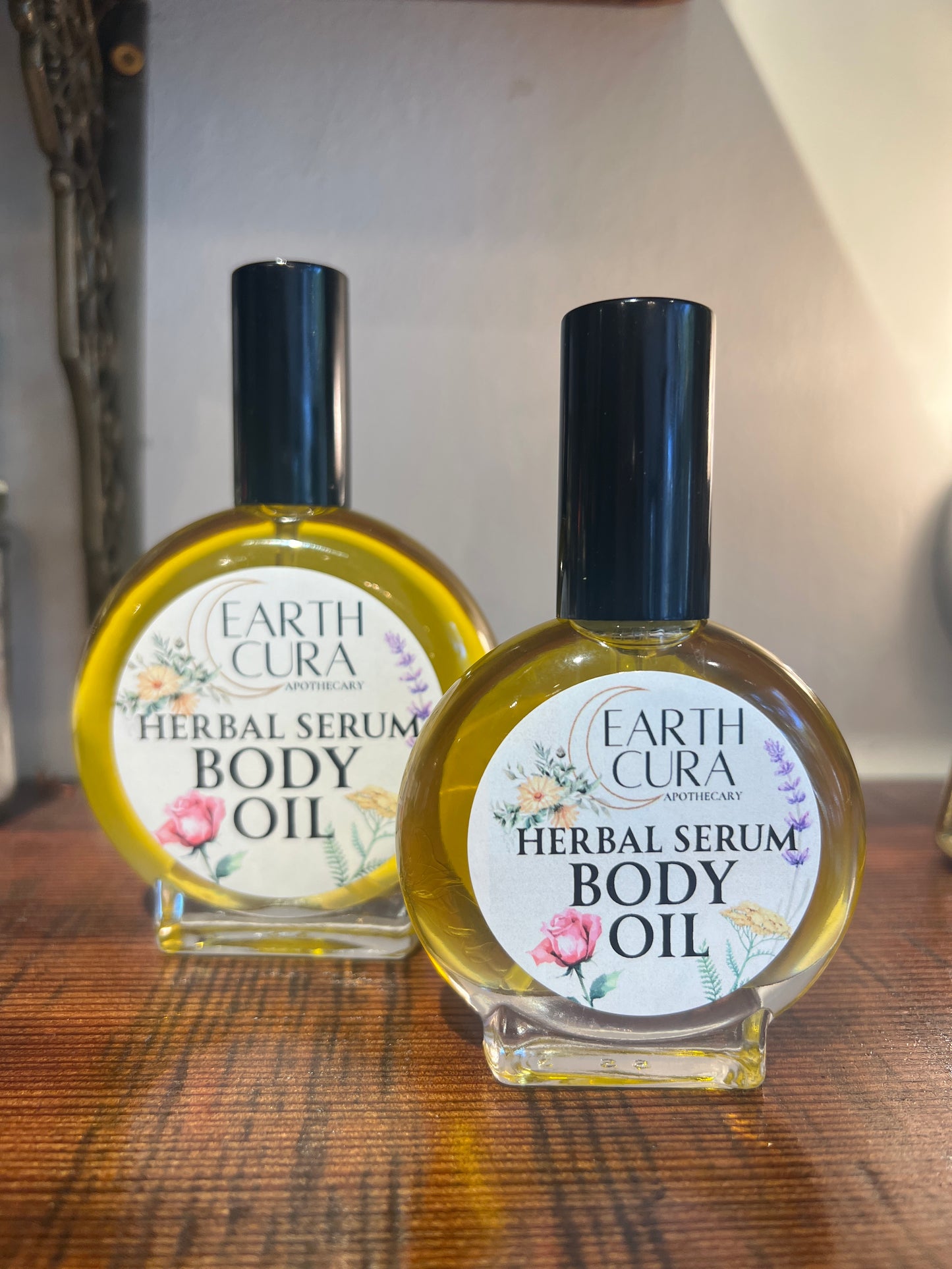 HERBAL BODY OIL Rose Lavender Calendula Yarrow