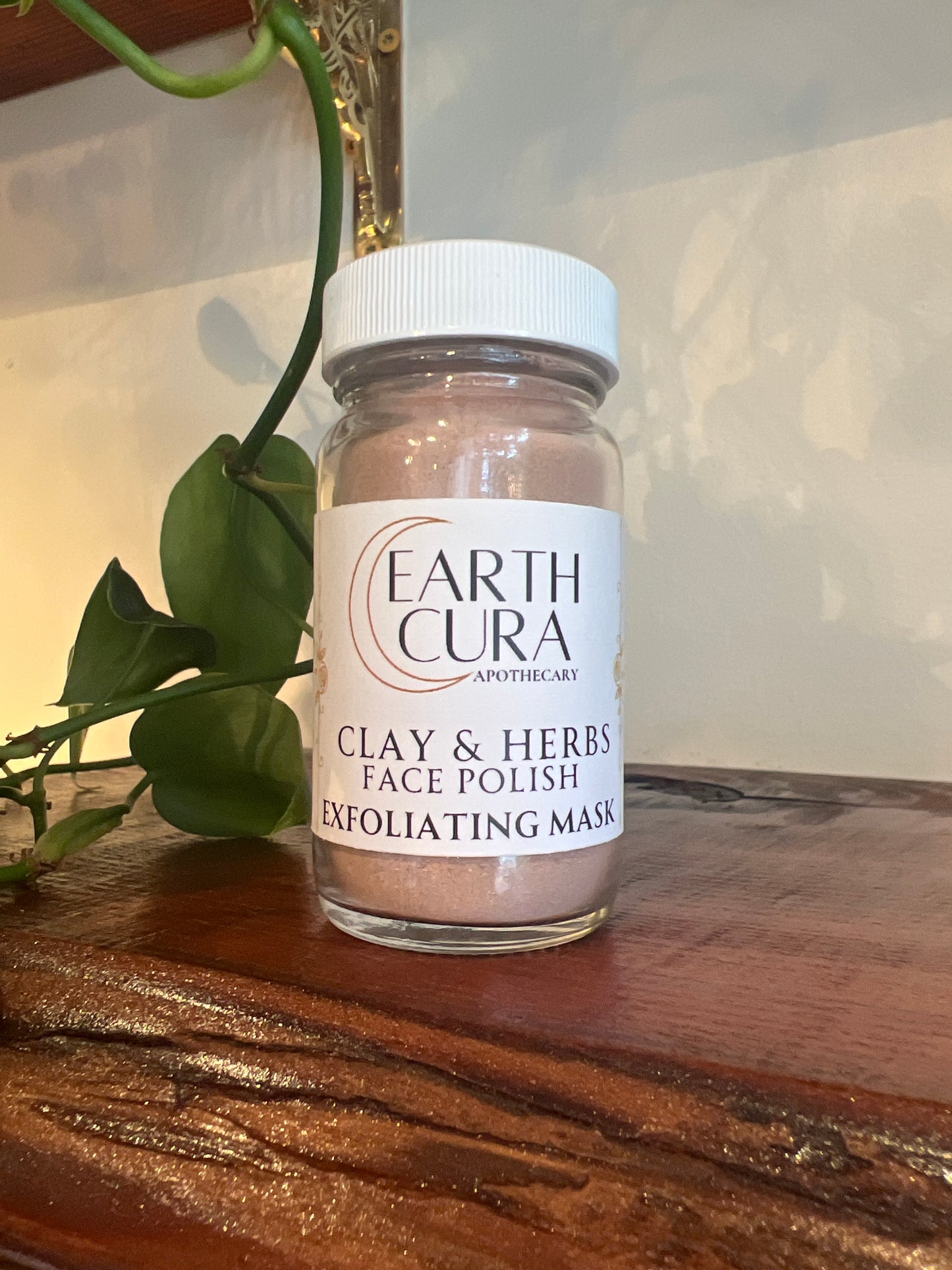 HERBS & CLAY FACE MASK - Exfoliating, Detoxing, Cleansing