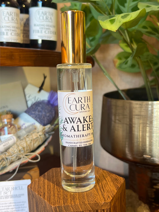 AWAKE & ALERT - Focus Fusion -  Aromatherapy Mist - Rosemary Peppermint Sweet Orange