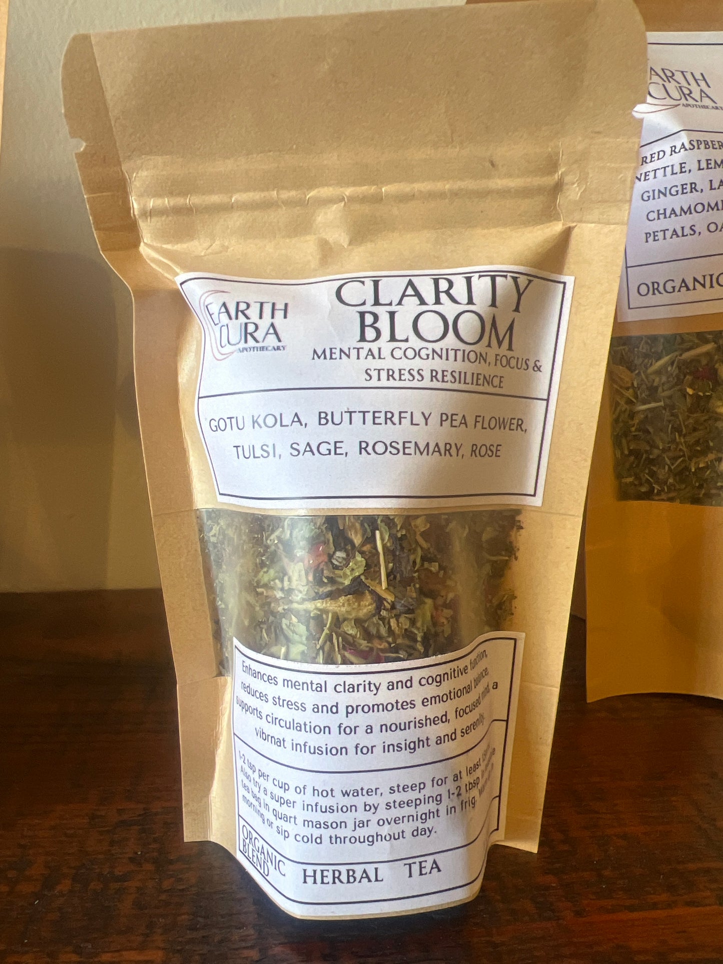 CLARITY BLOOM - Mental Cognition, Focus & Stress Resilience