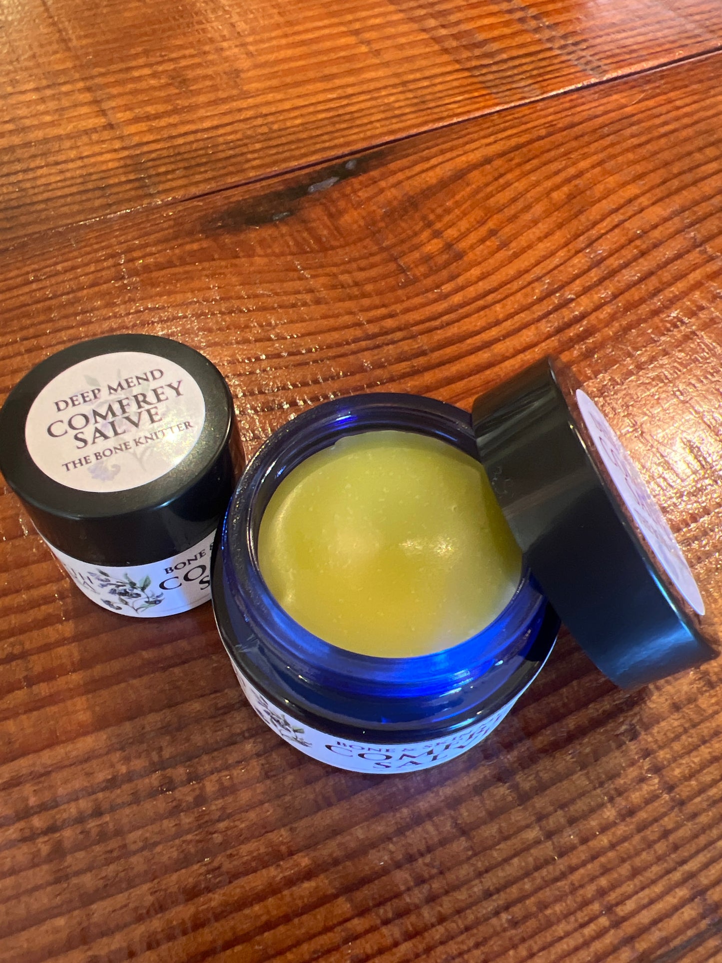 COMFREY SALVE - The Bone Knitter -  Deep mend for inflammation, reduce scar tissue, skin repair, support strains, fractures, sprains