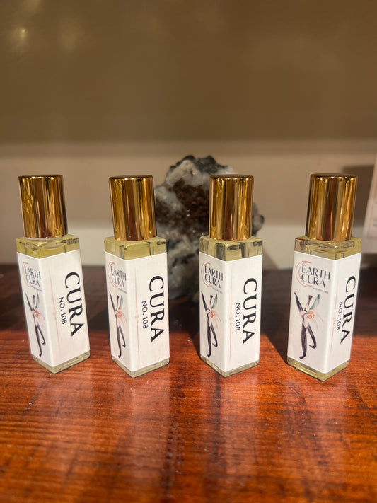CURA No. 108 - Essential Oil Roller - Vanilla, Lavender, Frankincense, Geranium
