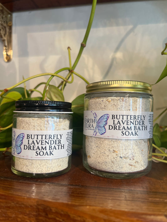 Butterfly LAVENDER Dream BATH SOAK - Colloidal Oats