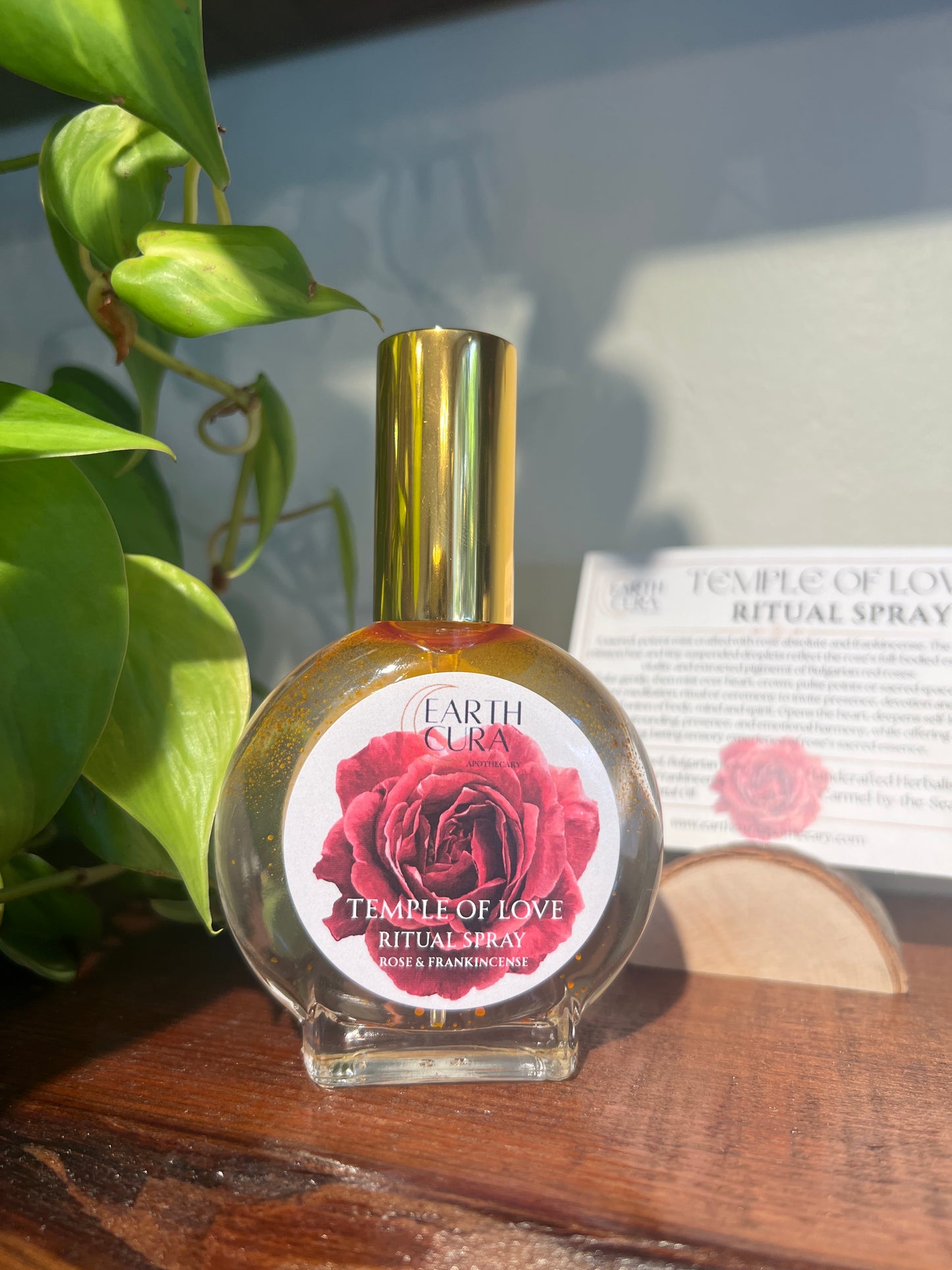 TEMPLE OF LOVE-RITUAL SPRAY - Rose Absolute & Frankincense Essential Oil