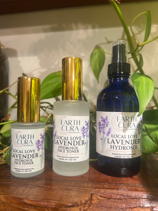 LAVENDER HYDROSOL Toner - Locally Grown - Handcrafted Steam Distillation