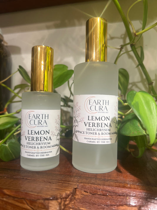 Lemon Verbena Hydrosol with Helichrysum - Face Toner Room Spray